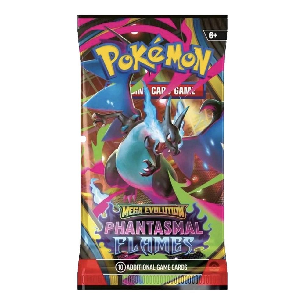 Pokemon Mega Evoluitons Phantasmal Flames Booster Pack
