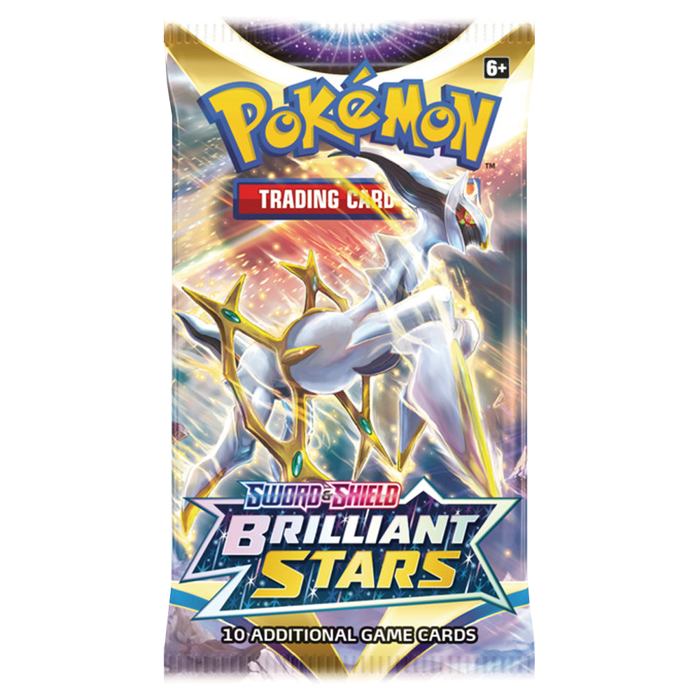 Pokémon Sword & Shield Brilliant Stars Booster Pack